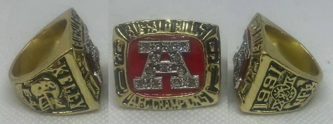 1991 Buffalo Bills AFC Championship Ring KELLY Size 11 **SHIPS TODAY** Cover
