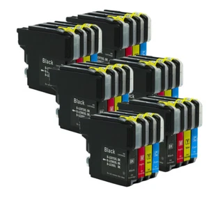 24 Tintenpatrone kompatibel mit Brother Drucker MFCJ220 J265W J410 J415W J615W - Bild 1 von 5