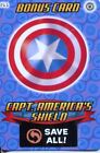 Spiderman Heroes And Villains Card #261 Capt. Americas Shield