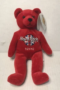 Hard Rock Café 8" Gorro Oso Rojo Rita Beara Tokyo 2do En Serie Nuevo Con Etiquetas - Imagen 1 de 4