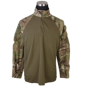 British Army Combat Shirt UBACS 180/100 L MTP Camo Green Beige Zip - Picture 1 of 12