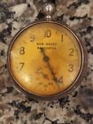 New Haven Vintage Antique Pedometer Pocket Watch Walking For Parts or Repair