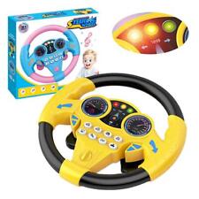 Simulation Driving Car Toy Steering Wheel Kids Baby Interactive Toy X Fast