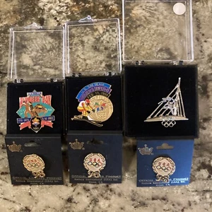 Olympic Pins Lot Sydney Nagano Salt Lake City United States Olympics Vintage - Picture 1 of 7
