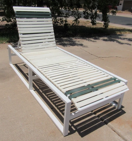 RARE VINTAGE BROWN JORDAN? MID CENTURY MODERN CHAISE LOUNGE OUTDOOR CHAIR PATIO Cover