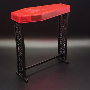 Monster High The Coffin Bean Cafe Table Pink &Black Replacement Piece - Picture 1 of 4