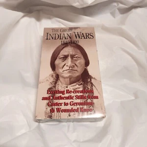 The Great Indian Wars 1840-1890 (VHS, 1991) Factory Sealed - Picture 1 of 4