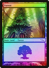 Forest (305) FOIL Mirrodin NM Basic Land MAGIC THE GATHERING MTG CARD ABUGames