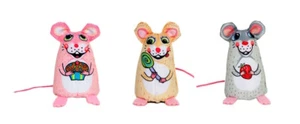 Cat Catnip Toy Cupcake Sweet Baby Mice Interactive 100% Organic Catnip Set of 3 - Picture 1 of 4
