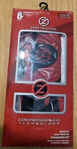 Zero Friction Junior Golf Glove RED - One Size Fits All - Worn on Right Hand