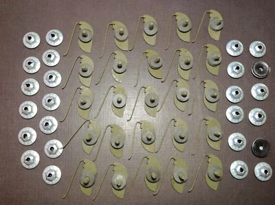 25pcs door side moulding clips sealer nuts 3/4" - 7/8" NORS fits Chrysler Dodge - Image 1 of 4