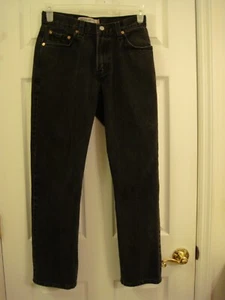 Levis 505 Jeans Herren Größe 30x29 Schwarz Denim Regular Fit Gerades Bein - Bild 1 von 9