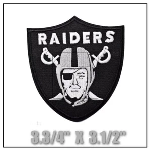 Parche de hierro bordado de la NFL Las Vegas Raiders, envío gratuito - Imagen 1 de 2