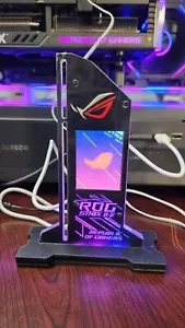 Graphics card GPU Bracket 2.4" LCD RGB CPU GPU RAM Monitor READ DESCRIPTION - Picture 1 of 8