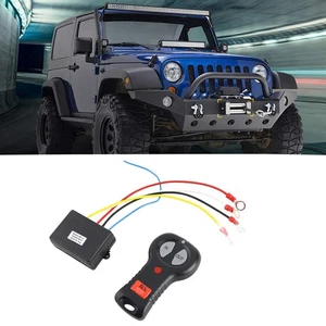 12V Winch Remote Control Set Wireless Electric Single Switch Heavy Duty - Picture 1 of 12