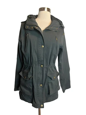 Куртка грузовая с капюшоном Eden Society Holly контрастная размер большой темно-серый - Изображение 1 из 4