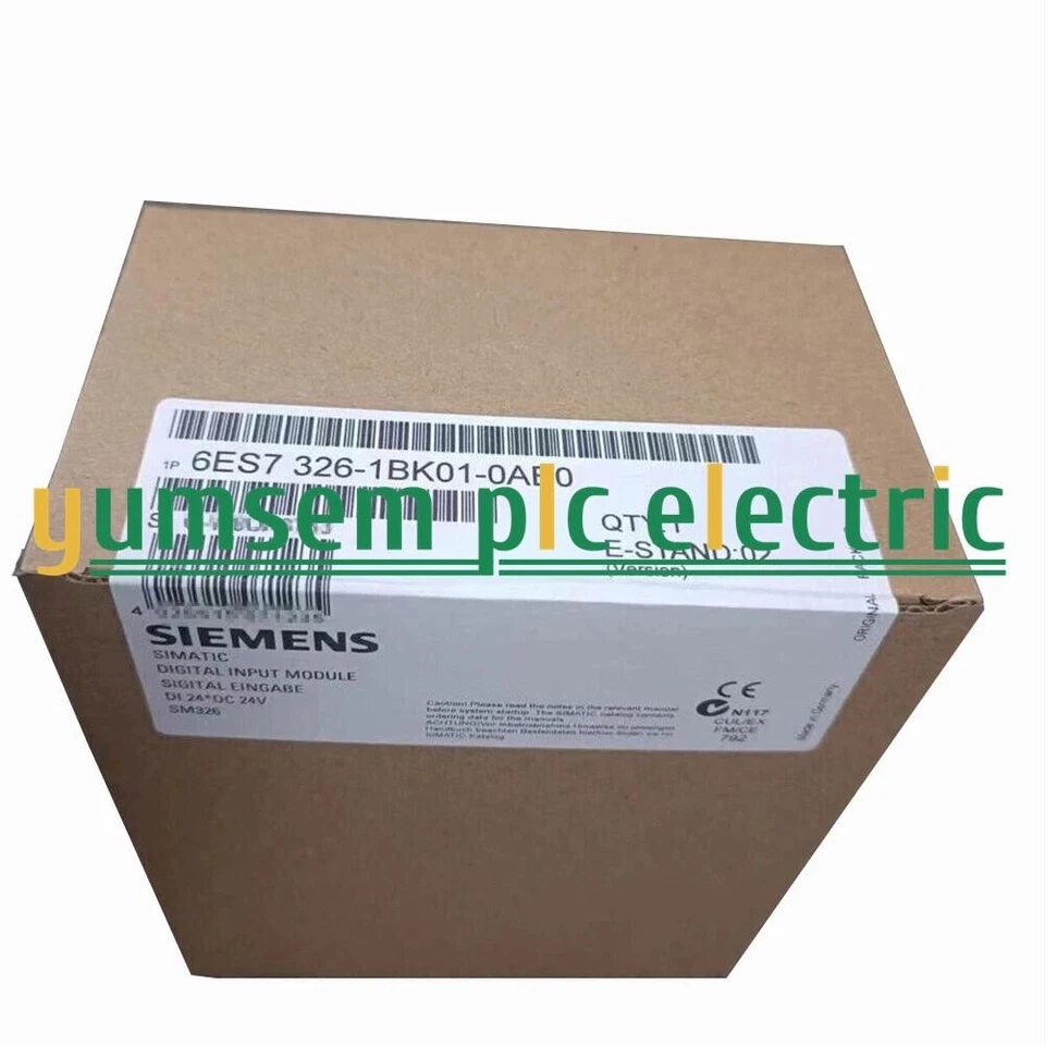 6ES7326-1BK01-0AB0 NEW SIEMENS S7-300 Digital Input Module 6ES7326-1BK01-0AB0 - Image 1 of 1