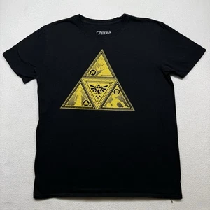 The Legend Of Zelda Shirt Men's L Nintendo NES Video Game Tee Adult Mens Black T - Picture 1 of 7