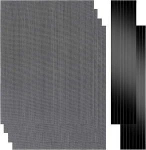 4x PC Gehäuse Staubfilter 400x300mm Magnet Staubschutz Netz DIY Computer Lüfter - Bild 1 von 12