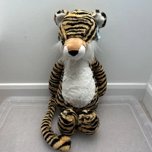 Jellycat Bashful Tiger Huge - RARE - New w/ Tags - Free & Fast Shipping ✅🚚 - Bild 1 von 8