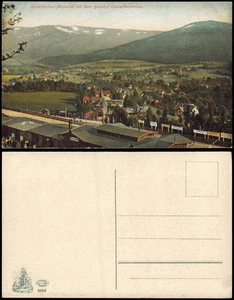Postal Mariental-Schreiberhau Szklarska Poręba estación y ciudad 1912 - Imagen 1 de 3