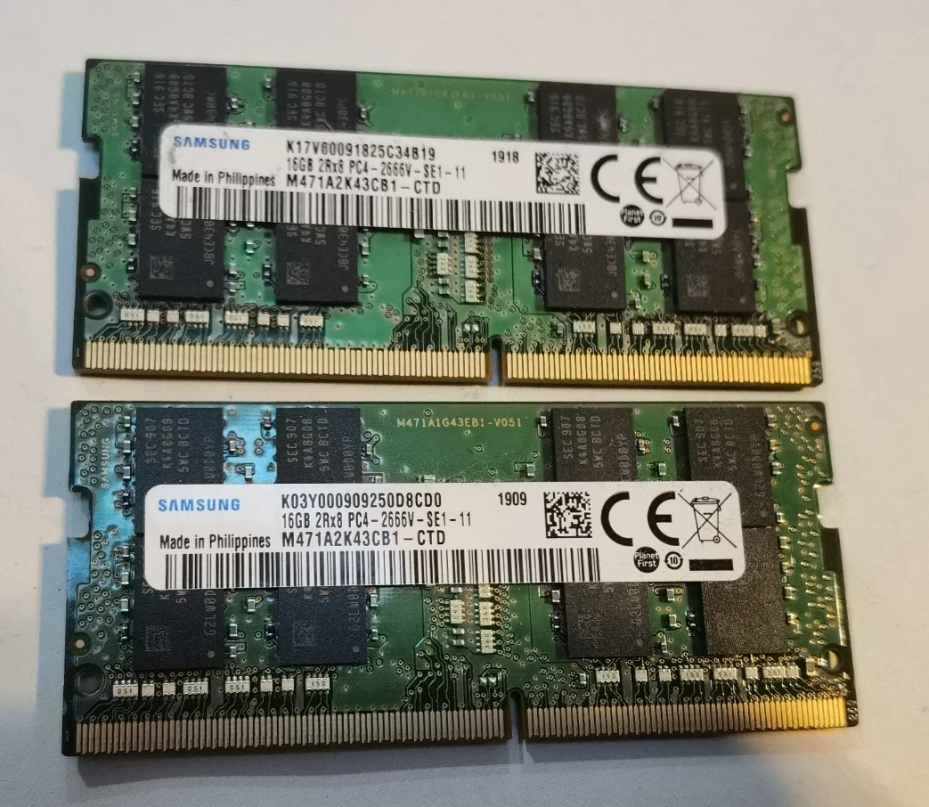 Samsung DDR4 SDRAM 16 GB Total Capacity Memory (RAM) for sale | eBay