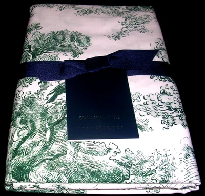 POTTERYBARN BRANDON MAXWELL GROVELAND TOILE 标准枕套对棉全新带标签 — 第 1/4 张图片