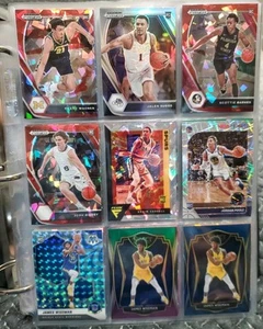 450 Basketball Karten Lot im Ordner - Bild 1 von 24
