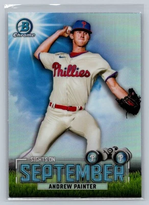 2023 Bowman Andrew Painter Sights on September #SOS-16 Philadelphia Phillies - Image 1 of 2