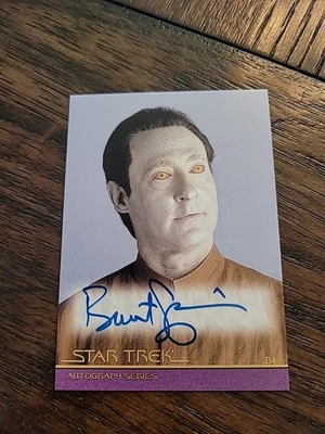 Star Trek Heroes & Villains Brent Spiner as B4 Autographed signed Nemesis A119 - Image 1 of 3