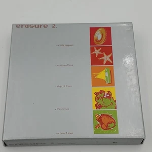 Erasure 2 - Singles Box Set Vol.2 - Erasure CD plus booklet 5 Disc Set With Case - Imagen 1 de 4