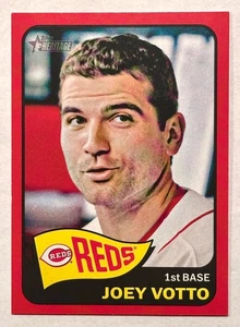 Joey Votto - 2014 Topps Heritage Red Border Reds Color Match - Picture 1 of 2