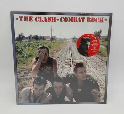 The Clash, Combat Rock; 12 Track LP, New w/Hype Sticker, FE 37689. 1982 Orig - Image 1 of 4