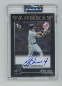 Bucky Dent 2003 Topps Chrome On Card Autograph TA-BD Encased Uncirculated - Picture 1 of 2