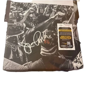 DAVE CHAPPELLE SIGNED 8:46 VINYL COVER CANVAS 8x8 STANDUP COMEDIAN JSA COA - Picture 1 of 4