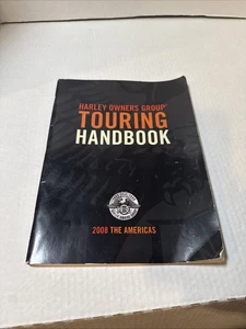 Harley Owners Group Touring Handbook Map Book 2008 THE AMERICAS 25th Anniversary - Picture 1 of 7