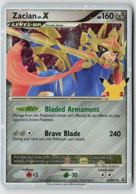 Zacian LV. X - SWSH135 - SWSH: Sword & Shield Promo Cards Holo - PTCG - Image 1 of 2