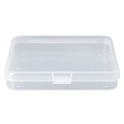 Square Storage Box Clear Mini Jewelry Bracelet Home Bedroom Dormitory Keep Tidy - Image 1 of 4