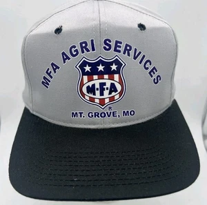 Vintage Truckermütze MFA AgriServices Gas Oil Farm Snapback Cap Mt Grove Missouri - Bild 1 von 8