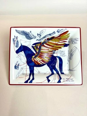 Hermes Bandeja Cambiador Pegaso Cenicero Caballo Blanco Porcelana VIDE POCHE Vajilla 04 Foto 1 de 4