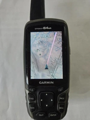Garmin GPSMAP 64st GPS Handheld Hiking Navigator - Image 1 of 4