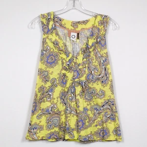 Akemi + Kin Anthropologie Paisley Print Top S GG* - Picture 1 of 3