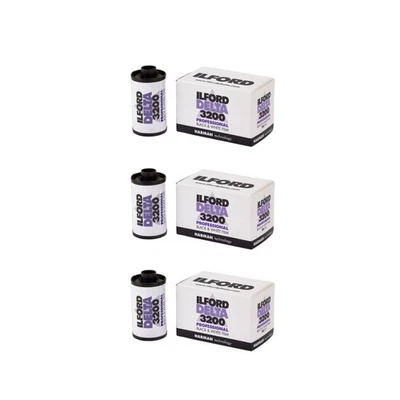 3 Pack Photographic Film for Low Light and Action Shots Electronics - Image 1 of 3