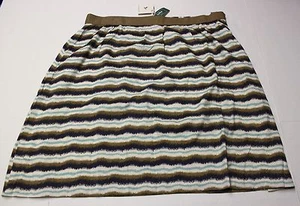 LL BEAN SIGNATURE SERIES Authentic Womens 100% SILK HABUTAI SKIRT NWT Sz 16 $139 - Picture 1 of 7