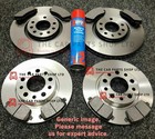 FRONT AND REAR BRAKE DISCS & PADS TO FIT RENAULT MEGANE DYNAMIQUE 1.5 DCI DIESEL
