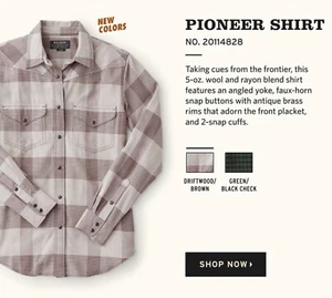 C.C. Filson Plaid Pioneer Shirt M - Picture 1 of 7