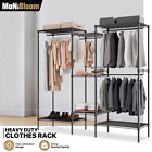 Adjustable Closet Organizer Corner Shelf Home Garment Rack Clothes Storage Stand