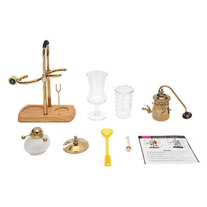 15OZ Royal Belgian Belgium Balance Syphon Coffee Maker Siphon Brewer Golden - Picture 1 of 19