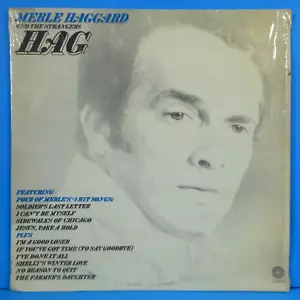 MERLE HAGGARD HAG LP 1971 ORIGINAL SHRINK NICE CONDITION VG/VG+!!A - Picture 1 of 5