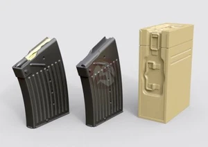 Eureka XXL 1/35 2cm Flak 30/38/Flakvierling Magazines & Ammo Boxes WWII E-043 - Picture 1 of 1